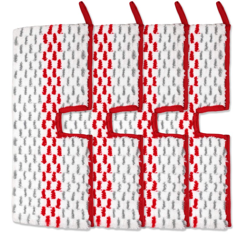 F Flammi Microfiber Washable Spray Mop Refills Compatible with Promist Max, Reusable Pads Replacement Head (4) - Image 1
